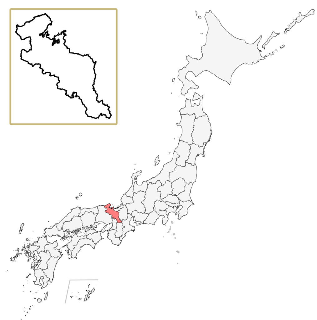 日本 滋賀県 地図