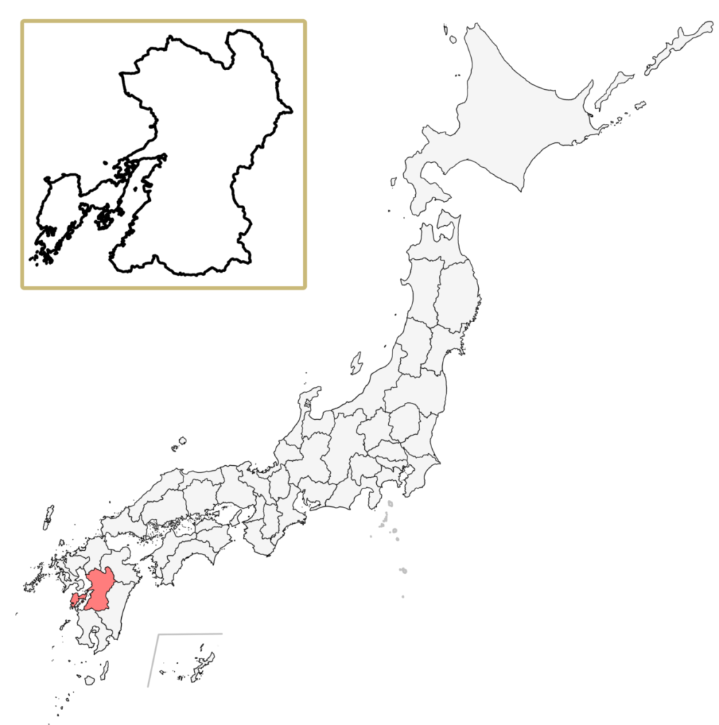 日本 熊本県 地図