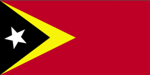 東ティモール 国旗