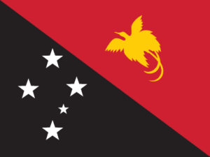 パプアニューギニア 国旗