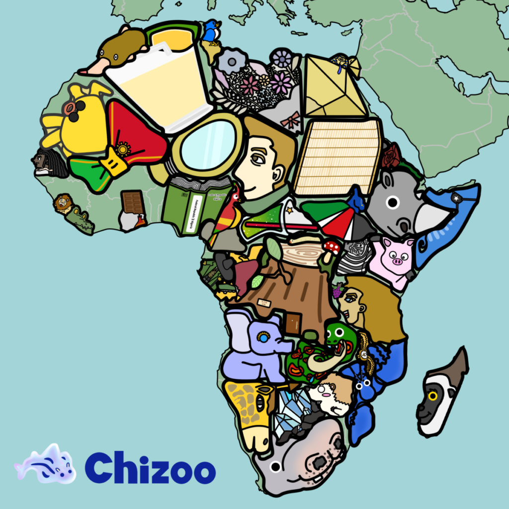 アフリカ地図 アフリカ 国名 覚え方 chizoo